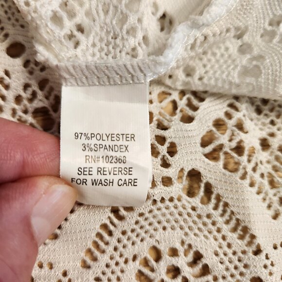 Blue Island Crochet Swimsuit cover - Picture 7 of 8